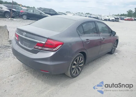 2015 Honda Civic Ex-L from USA, damaged, VIN 19XFB2F95FE240103